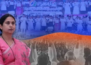 ‘ಗೃಹ ಲಕ್ಷ್ಮಿ’ಯೋಜನೆಗೆ ಚಾಲನೆ; ಪ್ರಚಾರ ಫಲಕಗಳಲ್ಲಿನ ಜಾಹೀರಾತೂ ಸೇರಿ 19.4 ಕೋಟಿ ರು. ವೆಚ್ಚ